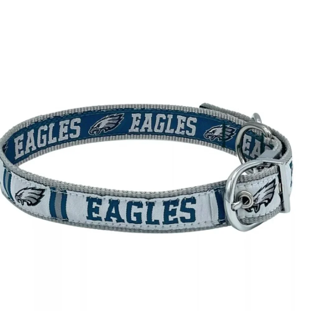 PHILADELPHIA EAGLES NFL REVERSIBLE PET COLLAR